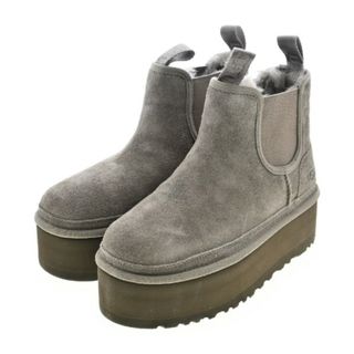 アグオーストラリア(UGG AUSTRALIA)のUGG australia アグオーストラリア ブーツ 23cm グレー 【古着】【中古】(ブーツ)