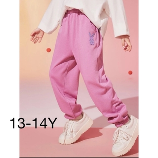 SHEIN - 女の子 Girl ウサギ スウェットパンツ 13-14Y