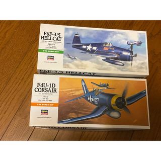 アメリカ海軍機セット【1/72、F4Uコルセア、F6Fヘルキャット】(模型/プラモデル)