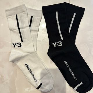 ワイスリー(Y-3)のY-3 靴下　ソックス　Ｌ(ソックス)