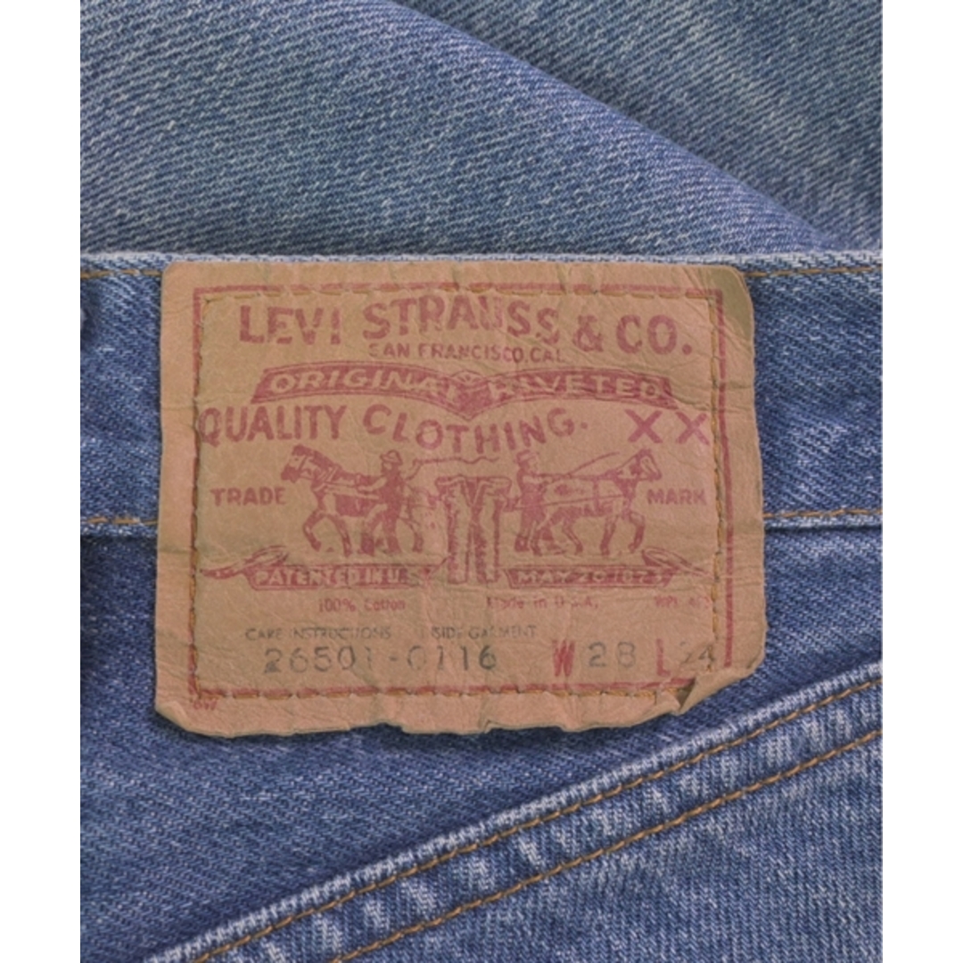 Levi's(リーバイス)のLevi's リーバイス デニムパンツ 28(S位) 青系(デニム) 【古着】【中古】 レディースのパンツ(デニム/ジーンズ)の商品写真