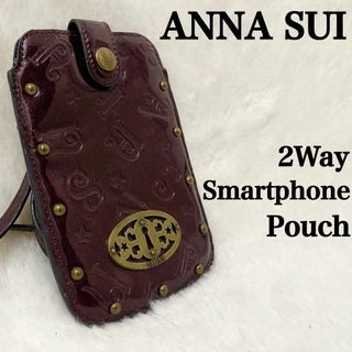 ANNA SUI - 優秀》ANNA SUI アナスイ スマホ ショルダー ハンド ポーチ バック