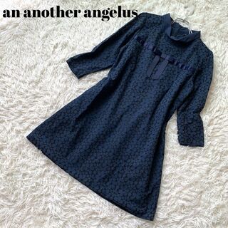 an another angelus - an another angelus 総柄　レースワンピース　リボン　F フリー