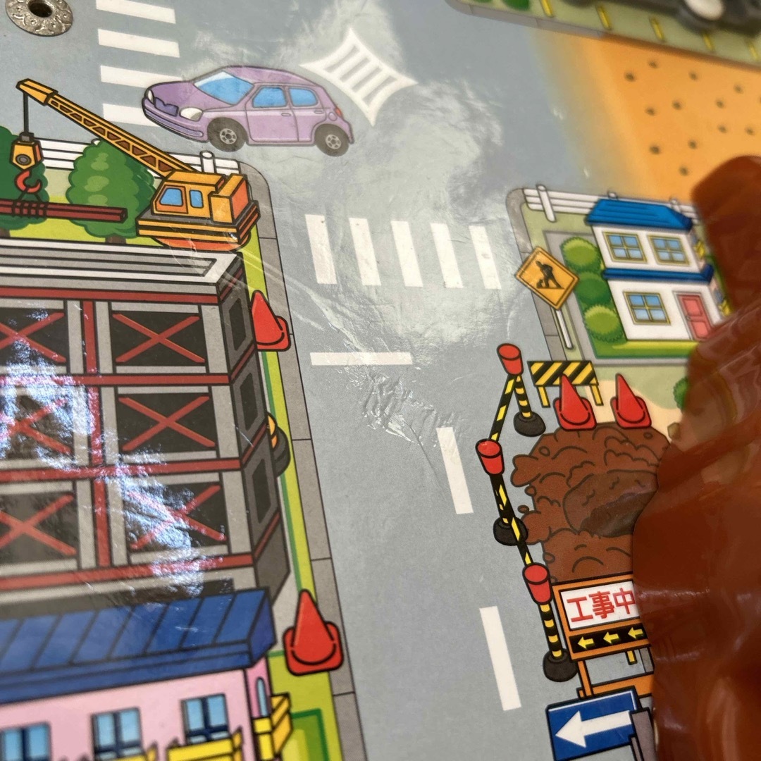 トミカ　ハンディ立体マップ キッズ/ベビー/マタニティのおもちゃ(電車のおもちゃ/車)の商品写真