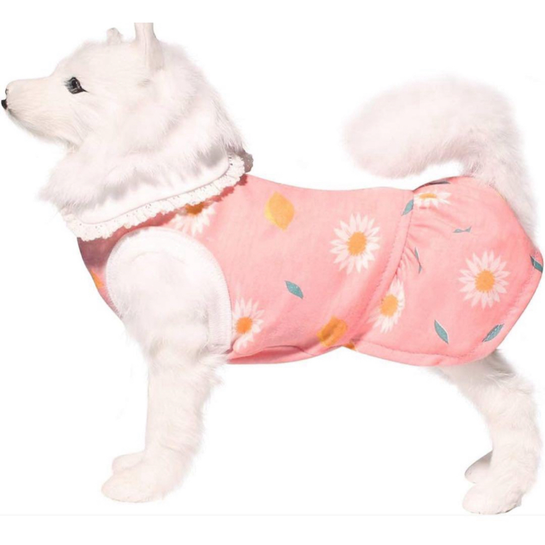 Topkins 犬服 ワンピース  春秋用洋服 可愛い　コットン生地　サイズL その他のペット用品(犬)の商品写真