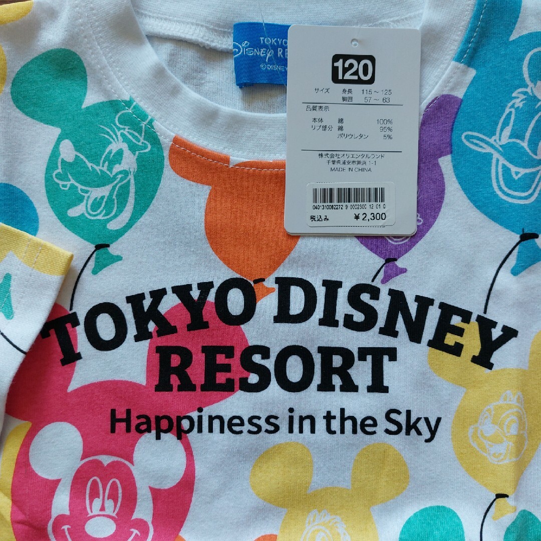 Disney(ディズニー)のDisney ディズニー キッズ Tシャツ 2枚セット キッズ/ベビー/マタニティのキッズ服男の子用(90cm~)(Tシャツ/カットソー)の商品写真