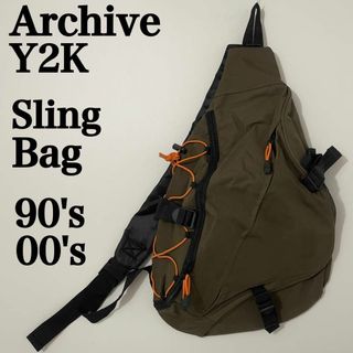 ヴィンテージ(VINTAGE)のVintage 90s 00s Y2K TECH スリング ショルダー バッグ(ショルダーバッグ)