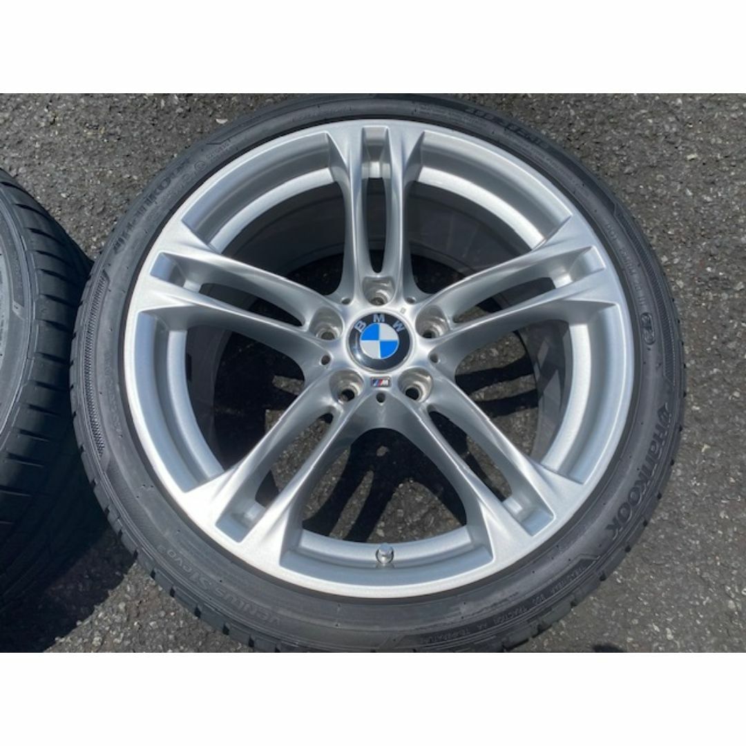 3シリーズ用！新品タイヤ BMW 5シリーズ F10純正 ダブルスポーク613M 自動車/バイクの自動車(タイヤ・ホイールセット)の商品写真
