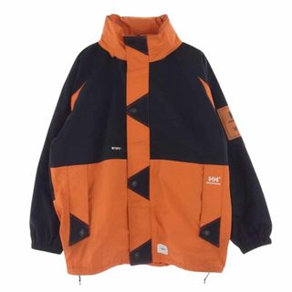 ダブルタップス(W)taps)のWTAPS ダブルタップス ジャケット × HELLY HANSEN ヘリーハンセン 20SS HV12000W 201GDHHD-JKM01 BOW JACKET ボウ ジャケット ブラック系 オレンジ系 X 02【中古】(その他)