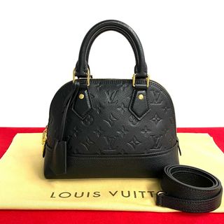 ルイヴィトン(LOUIS VUITTON)のほぼ未使用 LOUIS VUITTON ルイヴィトン ネオアルマ BB モノグラム アンプラント レザー 2way ハンドバッグ ショルダーバッグ k348-7(ショルダーバッグ)