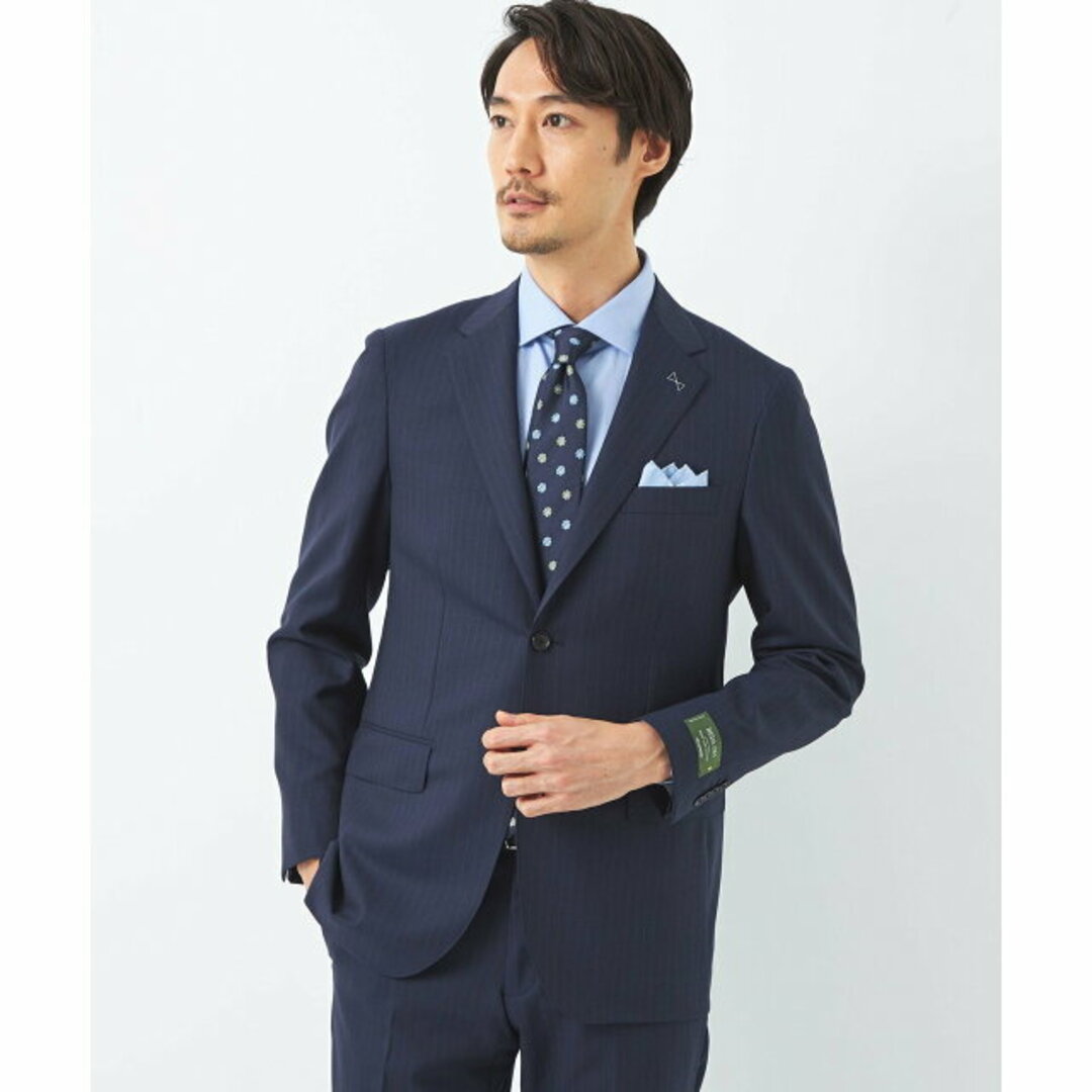 UNITED ARROWS green label relaxing(ユナイテッドアローズグリーンレーベルリラクシング)の【NAVY】<REDA*green label relaxing>ストライプ 2B MF スーツジャケット その他のその他(その他)の商品写真