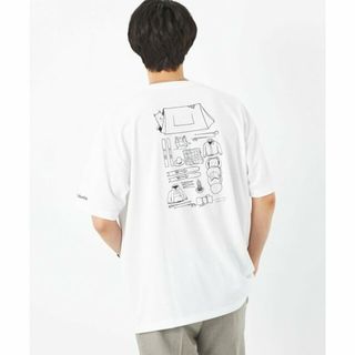 【WHITE】【別注】<Columbia*Jonas Claesson>GLR モノトーン Tシャツ