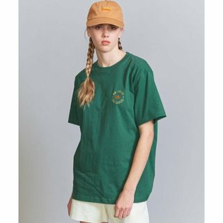 ビューティアンドユースユナイテッドアローズ(BEAUTY&YOUTH UNITED ARROWS)の【DK.GREEN】<Lepidos Sunny Club>LSDロゴ刺繍 Tシャツ(カットソー(長袖/七分))