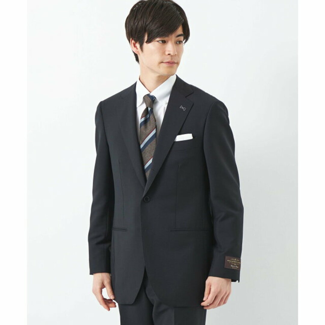 UNITED ARROWS green label relaxing(ユナイテッドアローズグリーンレーベルリラクシング)の【NAVY】<CANONICO>W/モヘヤ 無地 3B/D スーツジャケット その他のその他(その他)の商品写真