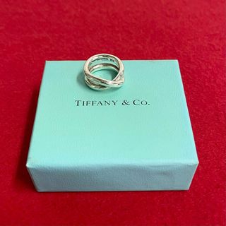 ティファニー(Tiffany & Co.)の極 美品 TIFFANY&Co. ティファニー クロスリング パロマピカソ シルバー925 10号 リング 指輪 シルバー レディース メンズ 24468(リング(指輪))