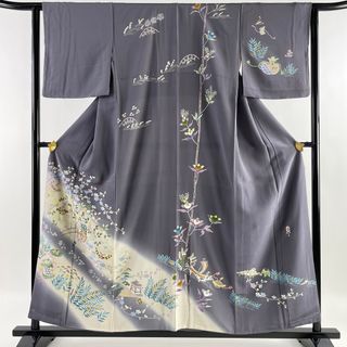 訪問着 身丈156.5cm 裄丈63cm 正絹 逸品 【中古】(着物)