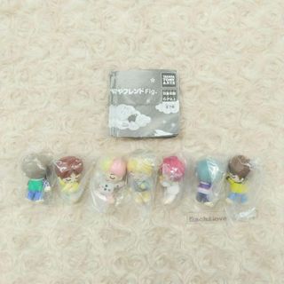 TinyTAN すやすやフレンドFig. 全7種 コンプリート ガチャ(キャラクターグッズ)