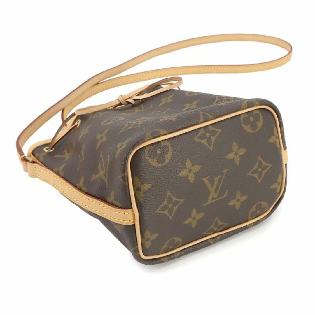 LOUIS VUITTON(ルイヴィトン)の新品同様 ルイ ヴィトン LOUIS VUITTON モノグラム ナノ ノエ ショルダー バッグ ブラウン M41346 VLP 90231308 レディースのバッグ(ショルダーバッグ)の商品写真