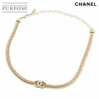 シャネル(CHANEL)の未使用 展示品 シャネル CHANEL ココマーク ネックレス チョーカー ラインストーン ゴールド B22S アクセサリー VLP 90231963(ネックレス)