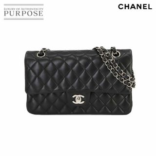 シャネル(CHANEL)の新品同様 シャネル CHANEL マトラッセ 25 チェーン ショルダー バッグ レザー ブラック A01112 シルバー 金具 VLP 90233794(ショルダーバッグ)