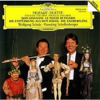 (CD)モーツァルト : フルートとオーボエのための二重奏によるオペラ名旋律集／シュルツ(ボルフガング)(クラシック)