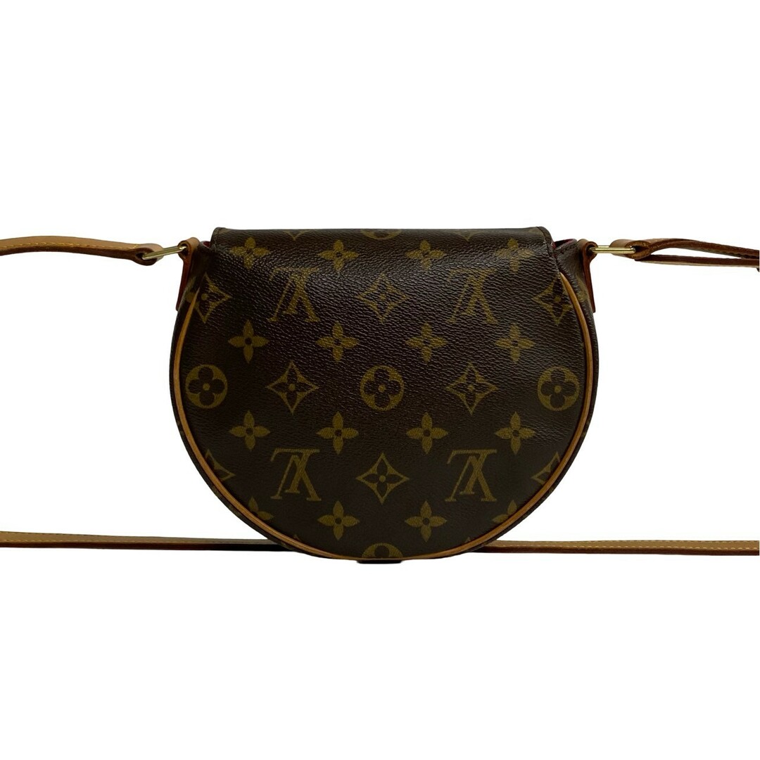 LOUIS VUITTON(ルイヴィトン)の極 美品 レア品 箱 袋付 LOUIS VUITTON ルイヴィトン タンブラン モノグラム レザー 本革 ショルダーバッグ ポシェット ブラウン 36156 レディースのバッグ(ショルダーバッグ)の商品写真