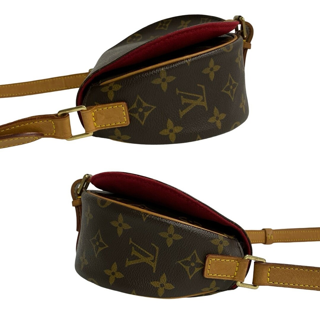 LOUIS VUITTON(ルイヴィトン)の極 美品 レア品 箱 袋付 LOUIS VUITTON ルイヴィトン タンブラン モノグラム レザー 本革 ショルダーバッグ ポシェット ブラウン 36156 レディースのバッグ(ショルダーバッグ)の商品写真