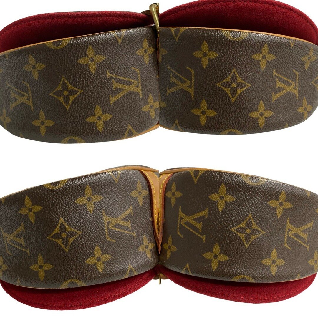 LOUIS VUITTON(ルイヴィトン)の極 美品 レア品 箱 袋付 LOUIS VUITTON ルイヴィトン タンブラン モノグラム レザー 本革 ショルダーバッグ ポシェット ブラウン 36156 レディースのバッグ(ショルダーバッグ)の商品写真