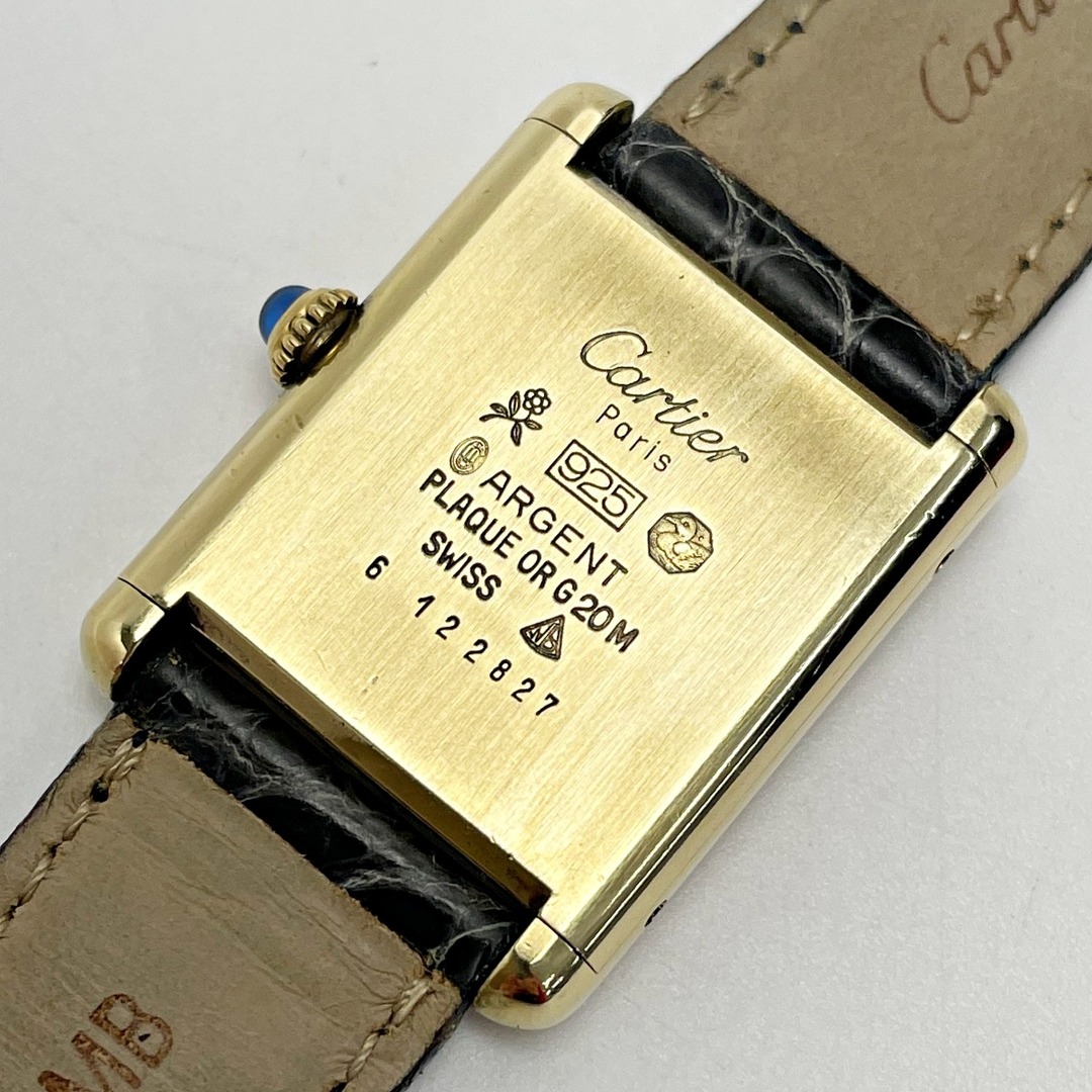 Cartier - Cartier カルティエ マストタンク ヴェルメイユ SV925 Cartier - Cartier カルティエ マストタンク ヴェルメイユ SV925