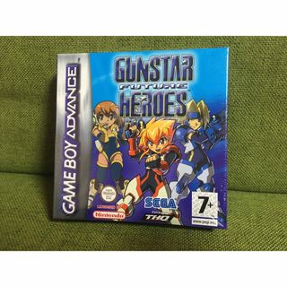 セガ(SEGA)の海外版　ガンスタースーパーヒーローズ　GBA(携帯用ゲームソフト)