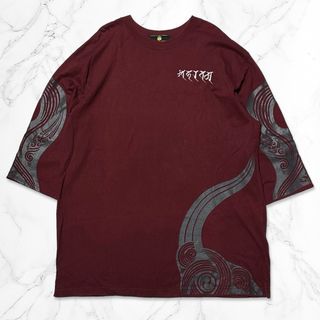 PEACE MAKER ピースメーカー Tシャツ 7分袖 カットソー プリント(Tシャツ/カットソー(七分/長袖))