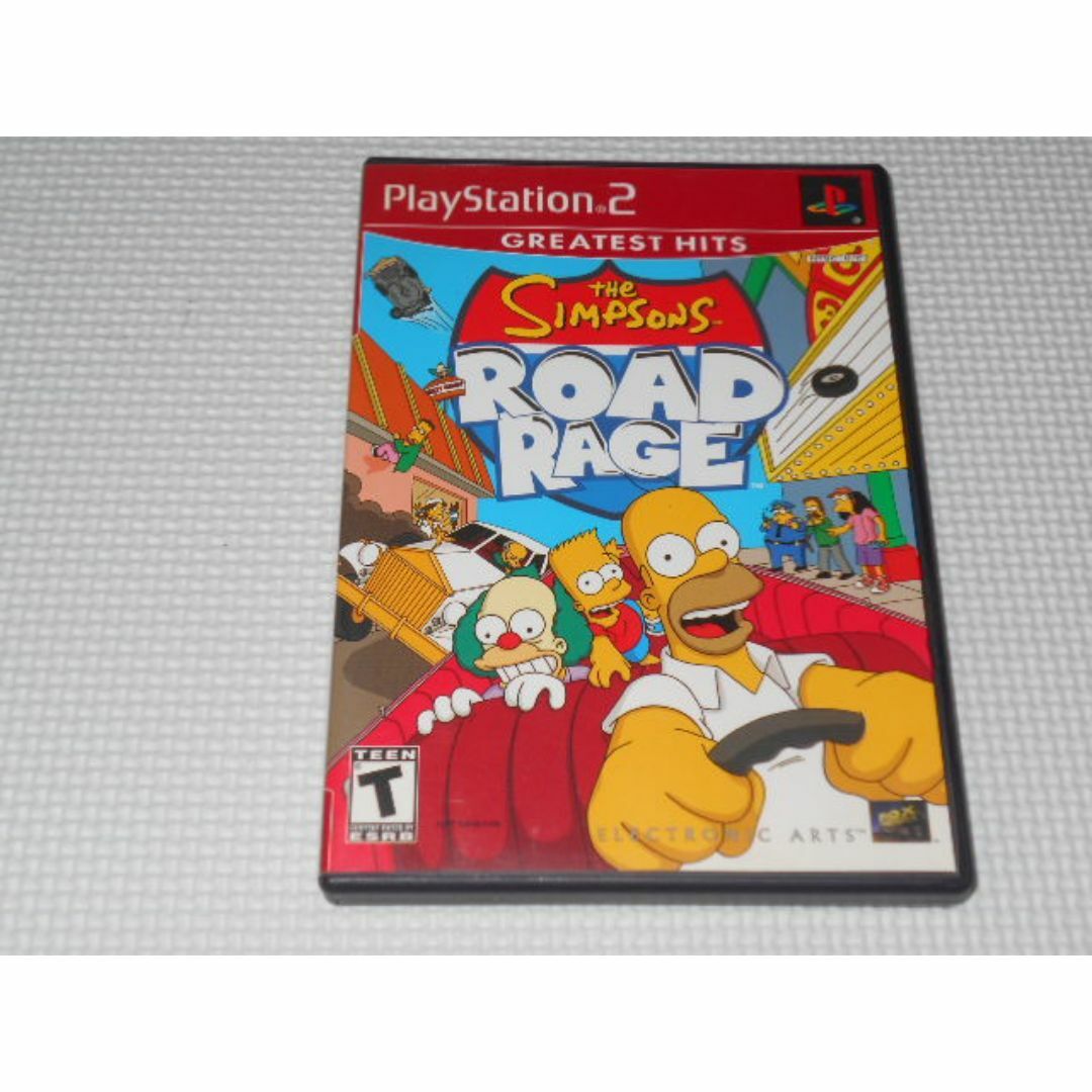 PlayStation2 - PS2★THE SIMPSONS ROAD RAGE 海外版 北米版