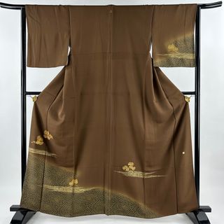 訪問着 身丈162cm 裄丈64.5cm 正絹 秀品 【中古】(着物)