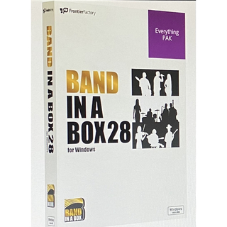 Band-in-a-Box 28 for Win EverythingPAK(DAWソフトウェア)