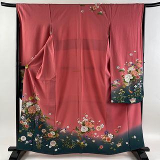 振袖 身丈162cm 裄丈67.5cm 正絹 秀品 【中古】(着物)