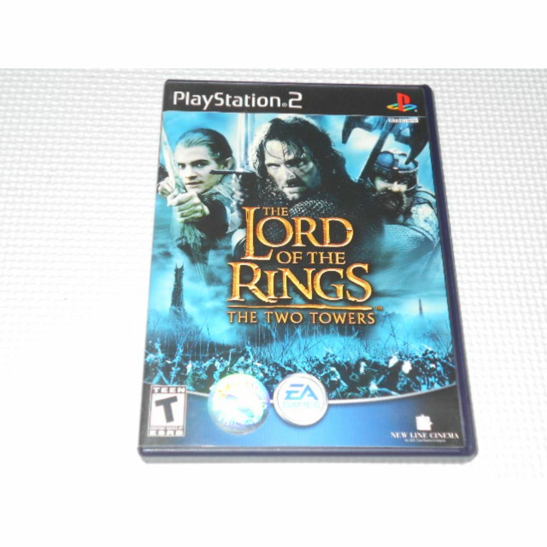 PlayStation2(プレイステーション2)のPS2★THE LORD OF THE RINGS THE TWO TOWERS エンタメ/ホビーのゲームソフト/ゲーム機本体(家庭用ゲームソフト)の商品写真