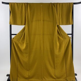 色無地 身丈170.5cm 裄丈61cm 正絹 美品 秀品 【中古】(着物)