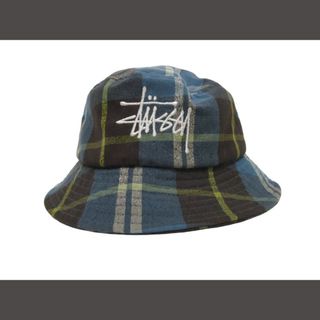 ステューシー(STUSSY)のステューシー STUSSY 近年モデル タータンチェック ハット 帽子(ハット)