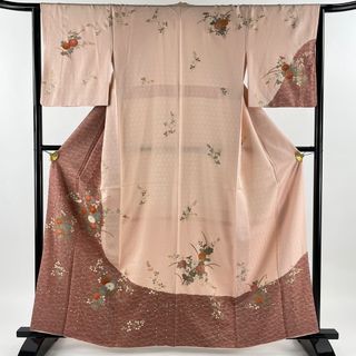 訪問着 身丈162.5cm 裄丈64cm 正絹 美品 秀品 【中古】(着物)