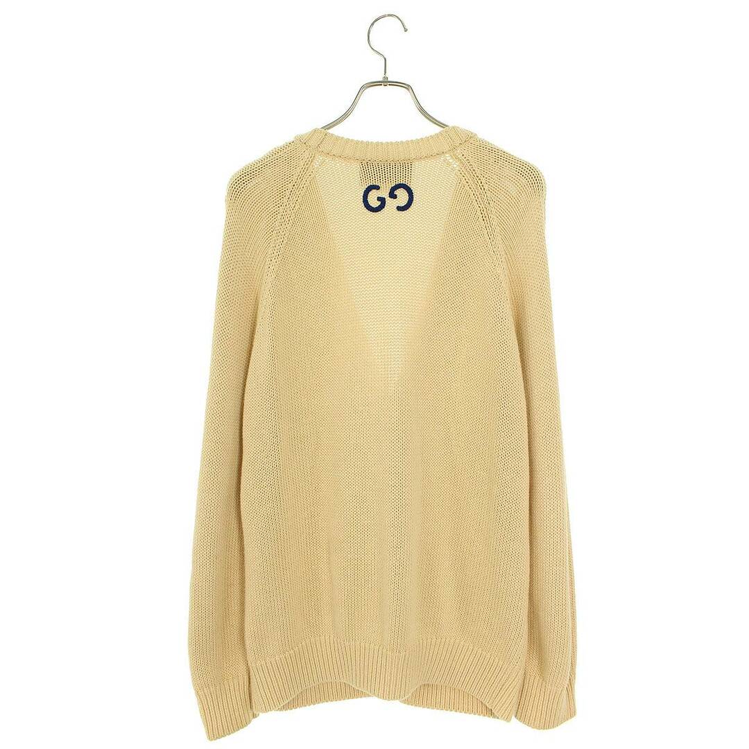 GUCCI - グッチ 21AW 614723 XKBA3 GG刺繍コットンカーディガン GUCCI - グッチ 21AW 614723 XKBA3 GG刺繍コットンカーディガン