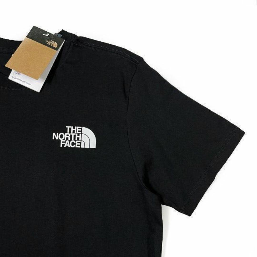 THE NORTH FACE(ザノースフェイス)のノースフェイス 半袖 Tシャツ US限定 ボックスロゴ(XXL)黒 180902 メンズのトップス(Tシャツ/カットソー(半袖/袖なし))の商品写真