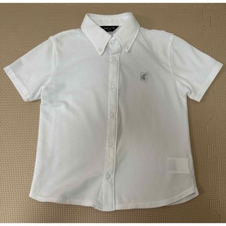 【コムサイズム】半袖シャツ　キッズシャツ　フォーマル　ホワイト　120cm