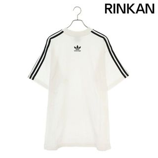 バレンシアガ ×アディダス adidas  23SS  739101 TNVA6 ダブルネームオーバーサイズTシャツ メンズ 1