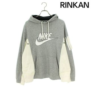 sacai - Sacai サカイ 21AW Nylon Twill Mix Hoodie ナイロン ツイル sacai - Sacai サカイ 21AW Nylon Twill Mix Hoodie ナイロン ツイル