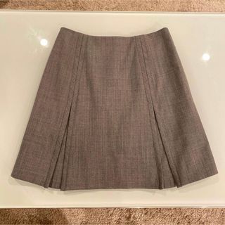 フォクシー(FOXEY)の【極美品★格安】ADEAM アディアムカシミヤ混ウールスカート　大人スカート(ひざ丈スカート)