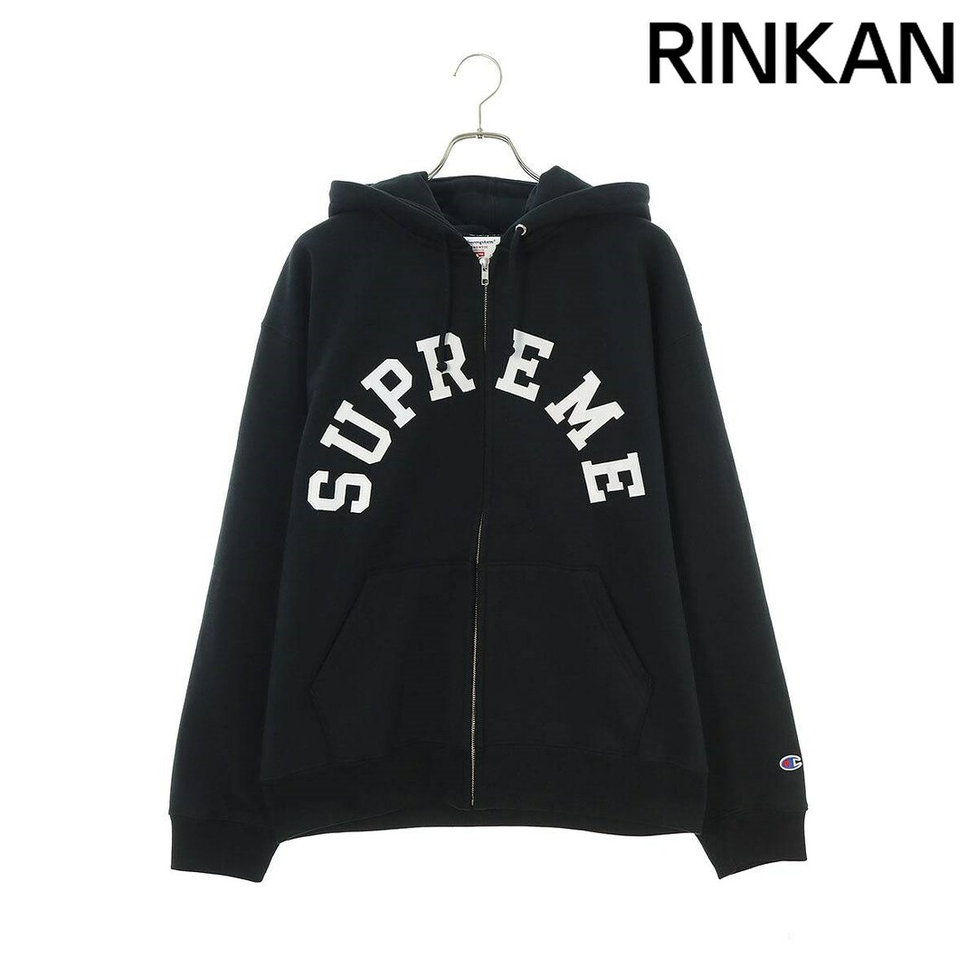 Supreme(シュプリーム)のシュプリーム ×チャンピオン Champion　  24SS  Zip Up Hooded Sweatshirt アーチロゴジップアップパーカー メンズ L メンズのトップス(パーカー)の商品写真