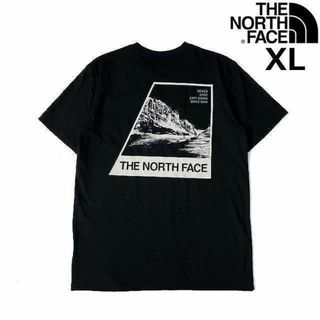 ザノースフェイス(THE NORTH FACE)のノースフェイス 半袖 Tシャツ US限定 グラフィック(XL)黒 180902(Tシャツ/カットソー(半袖/袖なし))