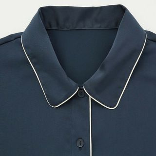 ユニクロ(UNIQLO)の★美品★【ユニクロ】UNIQLO　サテン　半袖パジャマ　3XL(パジャマ)