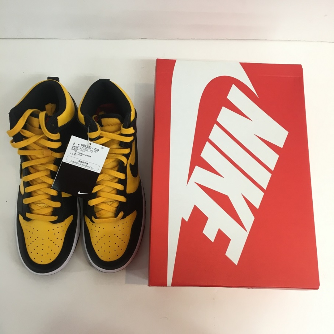 NIKE(ナイキ)のNIKE DUNK HIGH RETRO UNIVERSITY GOLD ナイキ ダンク ハイ レトロ ユニバーシティゴールド【7388-004】 メンズの靴/シューズ(スニーカー)の商品写真