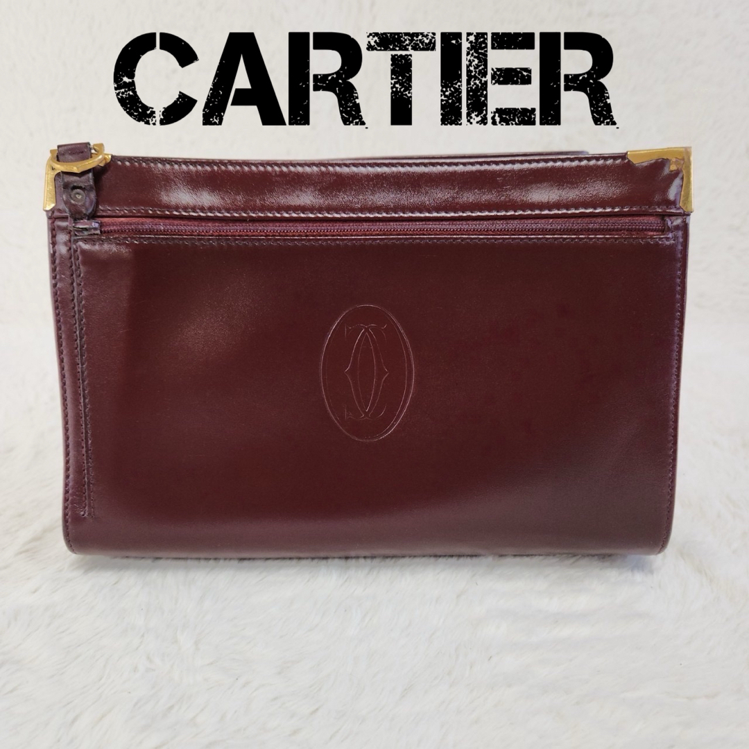 Cartier(カルティエ)の★CARTIER★箱付きカルティエマストライン ゴールド レディースのバッグ(クラッチバッグ)の商品写真
